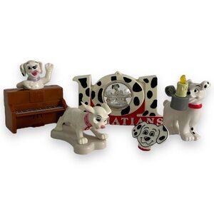 🦋 5/$25 - Disney’s 101 & 102 Dalmatians Vintage Toy Bundle